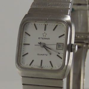 Vintage Eterna Ref 111 4148 41 A Quartz Damenuhr