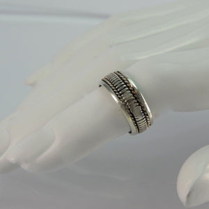 Vintage Unisexring Silber 925er 54 17,2 mm Ø