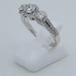Laden Sie das Bild in den Galerie-Viewer, Past Present Future Ring Diamant 2,0 ct / 585er - 14 K Gold Gr. 55 17,5 mm Ø
