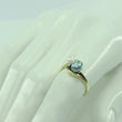 Laden Sie das Bild in den Galerie-Viewer, Damenring 585er 14 K Gold mit Perlen &amp; Diamanten- 57 18,1 mm Ø *
