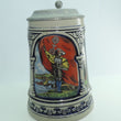 Laden Sie das Bild in den Galerie-Viewer, Bierkrug mit Zinndeckel / 0,5 Liter / Gerzit
