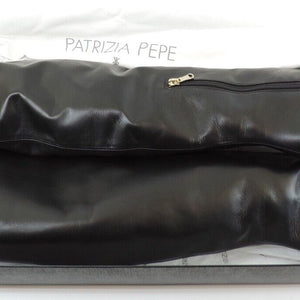 PATRIZIA PEPE Stiefel Gr. 38 Schwarz Damen Schuhe Boots Shoes Chaussures