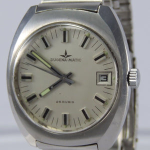 DUGENA MATIC 25 RUBIS VINTAGE HERRENUHR