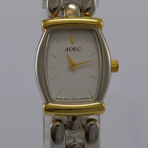 ADEC - Damenuhr / Quartz / Edelstahl vergoldet