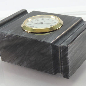 Vintage Standuhr Marmor Tischuhr / Kaminuhr Quarz