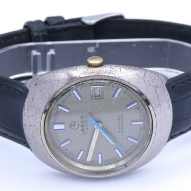 Vintage Lanco 17 Jewels Noval Incabloc Herrnuhr Handaufzug