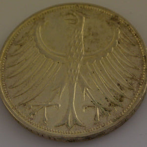 5 Mark - Silberadler / 1974 D