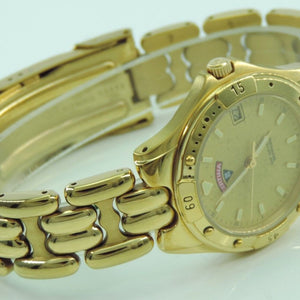 Certina DS Quartz 100 Meters Sapphire Herrenuhr / Vergoldet Ref-7005 7105