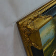 Laden Sie das Bild in den Galerie-Viewer, Gemälde auf Leinwand - &quot;2 Kinder&quot; / Goldrahmen Holz
