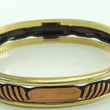 Laden Sie das Bild in den Galerie-Viewer, Vintage Armreif vergoldet / ⌀ ca. 5 cm
