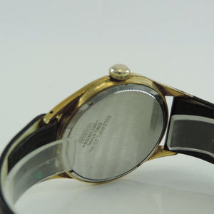 Dugena Festa - Handaufzug- 20 Microns - vergoldet -Vintage Herrenuhr