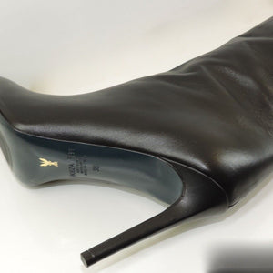 PATRIZIA PEPE Stiefel Gr. 38 Schwarz Damen Schuhe Boots Shoes Chaussures