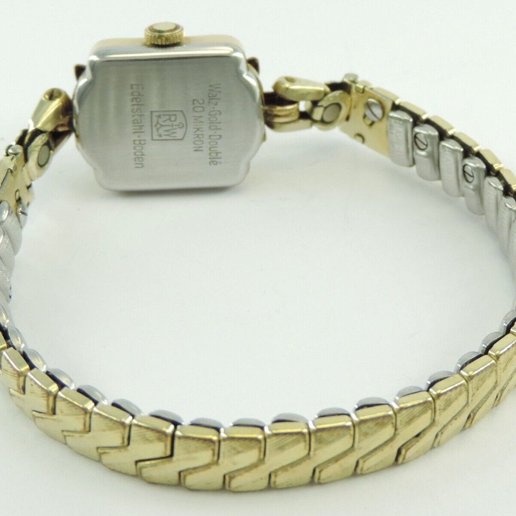 Vintage Junghans 15 Jewels Damenuhr Handaufzug Vergoldet