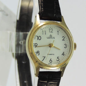 LORUS Quartz Damen Armbanduhr vergoldet