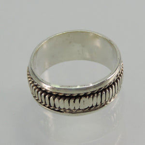 Vintage Unisexring Silber 925er 54 17,2 mm Ø