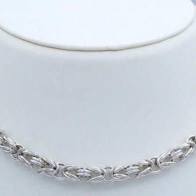 Unisex Königskette 925er Silber 50cm
