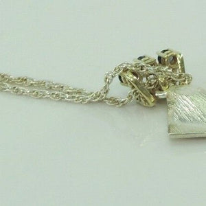 Damen Collier 925er Silber mit Turmalin