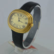 Laden Sie das Bild in den Galerie-Viewer, ROAMER Damen Armbanduhr - vergoldet / Handaufzug / Lederarmband
