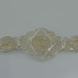 Laden Sie das Bild in den Galerie-Viewer, Damen Armband - ägyptischen Symbolen / 925 Silber / ca. 18 cm
