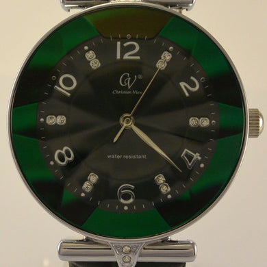 Christian View Damenuhr / Quartz Strass Steine
