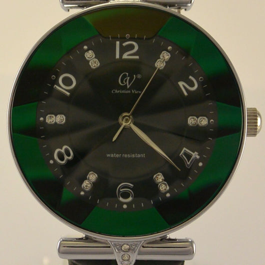 Christian View Damenuhr / Quartz Strass Steine