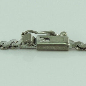 Vintage Damen Collier 835er Silber mit Turmalin