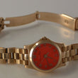Laden Sie das Bild in den Galerie-Viewer, Original Marc by Marc Jacobs Damen Uhr Rosegold-rot Ref: MBM3311
