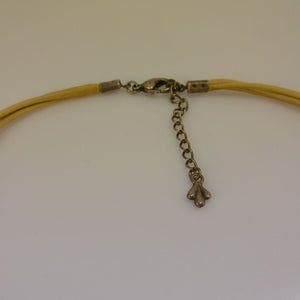 Vintage DamenTrachten-Collier mit Herz versilbert