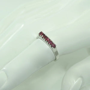 Vintage Damenring 835er Silber mit Turmalin 57 18,1 mm Ø