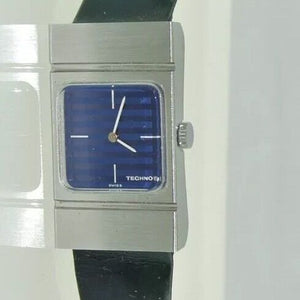 TECHNOS Damen Armbanduhr 332 2452 / Handaufzug / Lederarmband