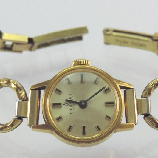 Junghans Handaufzug 17 Jewels Damen Armbanduhr
