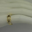 Laden Sie das Bild in den Galerie-Viewer, Vintage Damenring mit Zirkonia / 750er 18 Karat Gold - 55 17,5 mm Ø *
