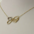Laden Sie das Bild in den Galerie-Viewer, Vintage Collier mit Zirkonia / 585er 14 Karat Gelbgold / ca. 44 cm

