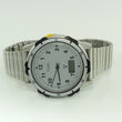 Laden Sie das Bild in den Galerie-Viewer, Vintage Herrenuhr &quot;Tropby&quot; Quartz Stahl Funkuhr
