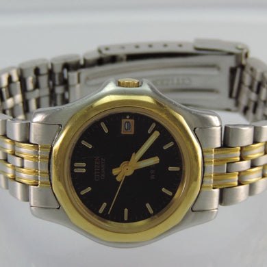 Citizen WR 100 Quartz Damen Armbanduhr bicolor
