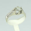 Laden Sie das Bild in den Galerie-Viewer, Vintage Damenring 750er 18 Karat Weißgold Diamant ca. 0.75ct. - 62 19,7 mm Ø *
