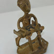 Laden Sie das Bild in den Galerie-Viewer, Afrikanische Kunst - Dekorative Bronzefigur / Handarbeit
