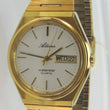 Laden Sie das Bild in den Galerie-Viewer, Vintage Allianz waterstar Quartz Herrenuhr vergoldet
