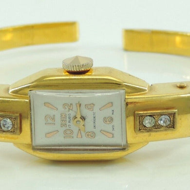 Vintage Zeih 17 Rubis Antimagnetic - Handaufzug vergoldet - Swiss Made - Defekt