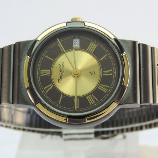 Regent formatic Quartz Herrenuhr