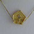Laden Sie das Bild in den Galerie-Viewer, Vintage Kette mit Anhänger &amp; Zirkonia / 333er 8 K Gelbgold / ca. 42 cm
