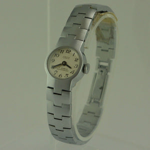 OSCO - 17 Jewels Shockproof - Damenarmbanduhr / Handaufzug / Edelstahl