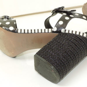 Emerson Renaldi Original Damen Sandaletten mit Strasssteinen Größe 39