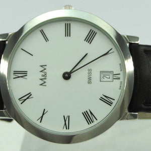 M&M Quartz Swiss Herrenuhr Ref-1293.21