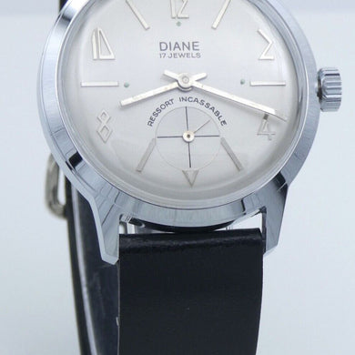 Vintage Diane 17 Jewels Ressort Incassable Herrenuhr Handaufzug