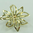 Laden Sie das Bild in den Galerie-Viewer, Vintage Brosche mit Perle / ca. 0.24 ct. Saphir / 585er 14 Karat Gold
