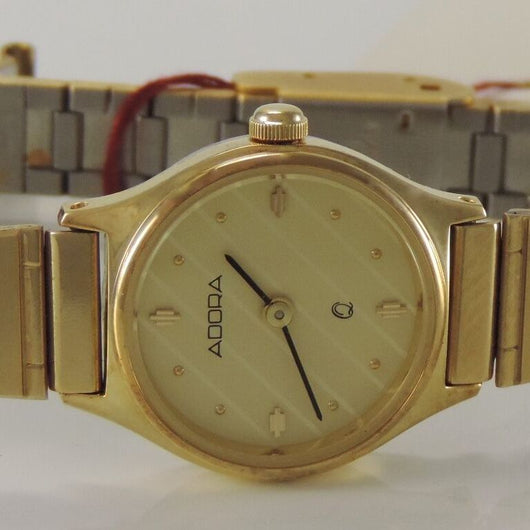 Adora Damenuhr / Quartz / vergoldet