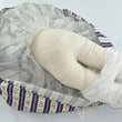 Laden Sie das Bild in den Galerie-Viewer, Mädchen mit blauem Kleid / Porzellankopf &amp; Stoffkörper / ca. 41 cm
