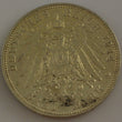 Laden Sie das Bild in den Galerie-Viewer, 3 Mark Silbermünze dt. Kaiserreich 1914 F - Wilhelm II. König v. Württemberg
