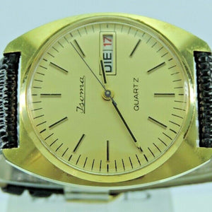 Vintage Isoma Quarz Herrenuhr / Vergoldet / Antimagnetic